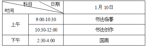 2016年普通高等學校藝術類招生的專業考試實行全省統一考試通知