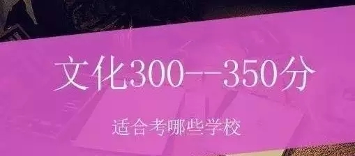 文化課成績(jī)?cè)?00到400分左右，你可以選擇的優(yōu)質(zhì)院校有哪些？