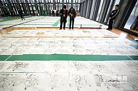 2016年中國美術學院閱卷現場, 2016年中國美術學院閱卷現場,