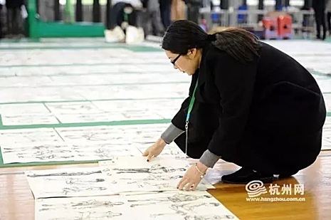 2016年中國美術學院閱卷現場, 2016年中國美術學院閱卷現場,