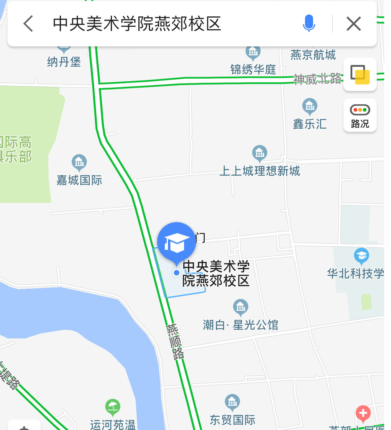 中央美術(shù)學(xué)院2019年本科考試考點(diǎn)乘車路線